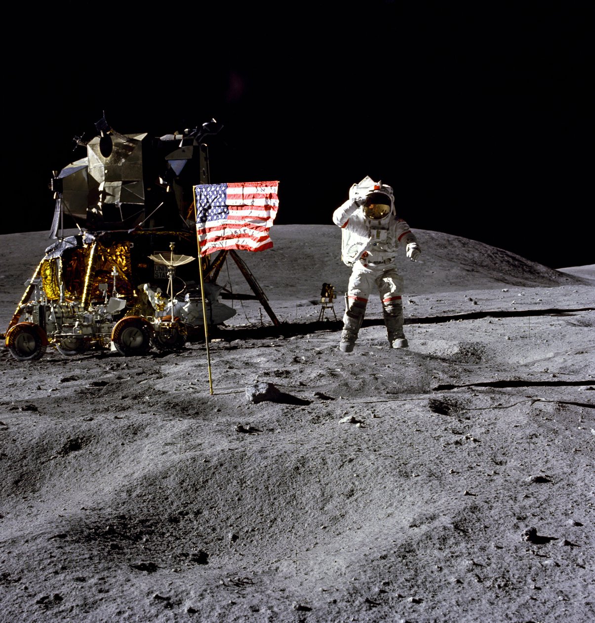 Apollo 16, 1972 by NASA Images