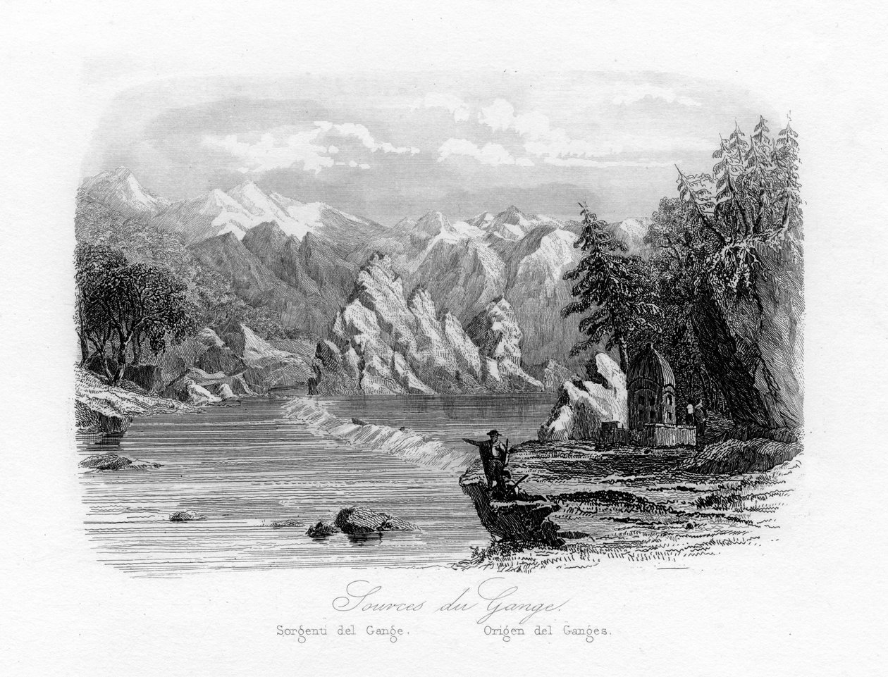 Source of the Ganges, India by N. Remond