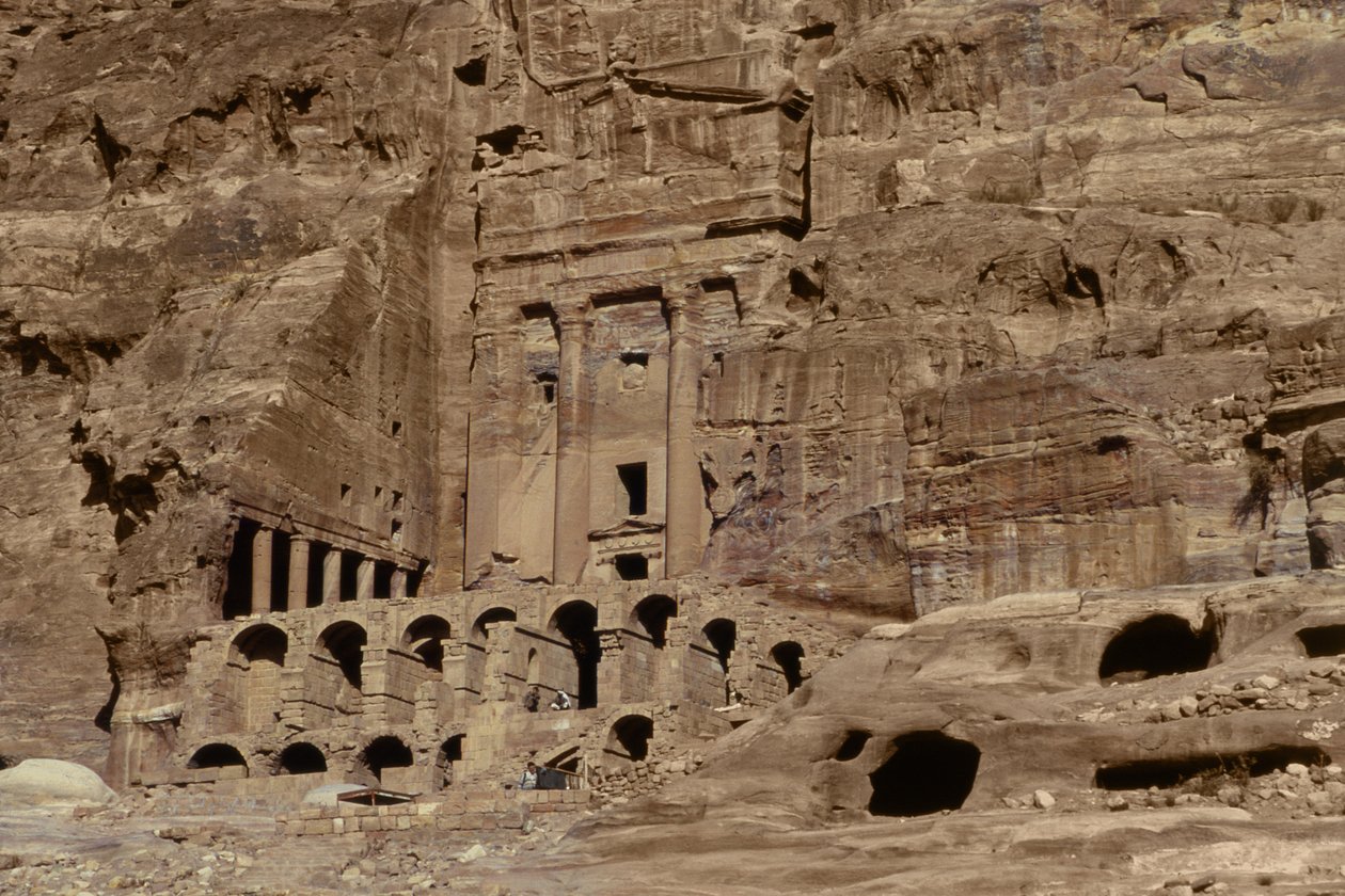 Rock Tombs by Nabatean