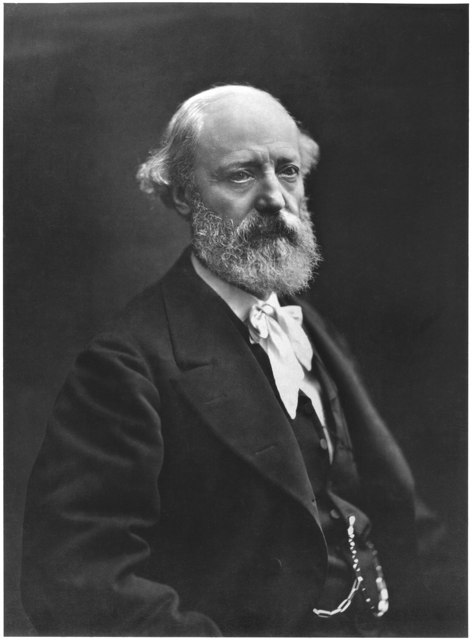 Portrait of Eugene Emmanuel Viollet-le-Duc by Nadar