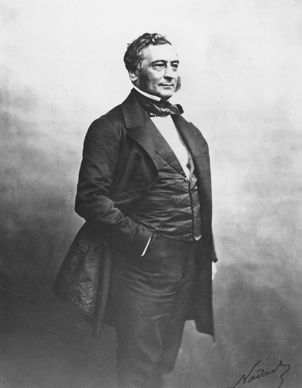 Portrait of Isaac Pereire by Nadar
