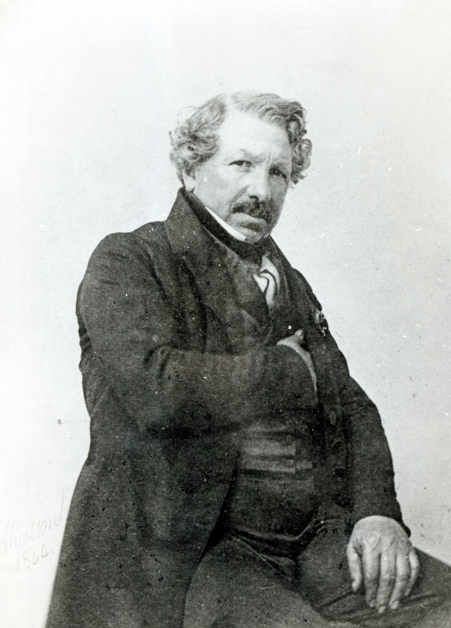 Portrait of Louis-Jacques Daguerre by Nadar