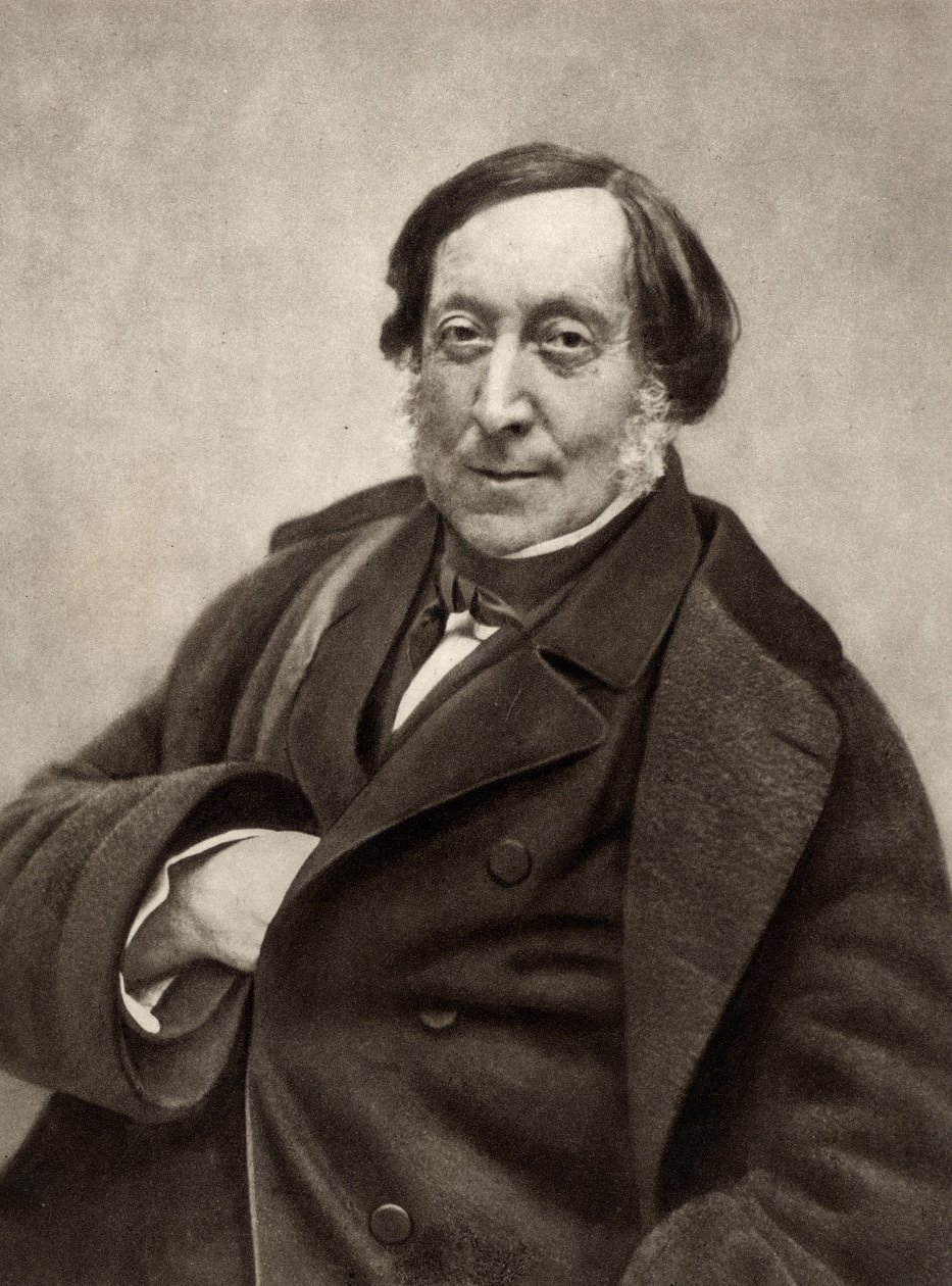 Gioachino Rossini (1792-1868) by Nadar