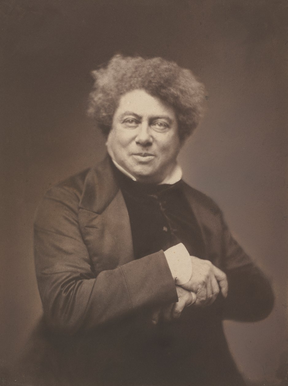 Alexandre Dumas père (1802-1870) by Nadar