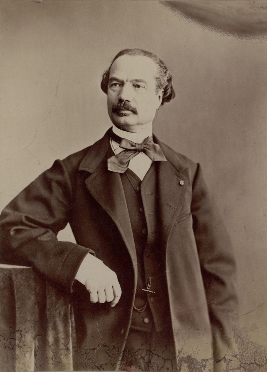 Auguste Maquet by Nadar