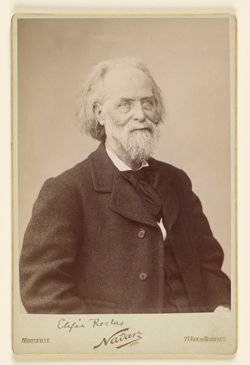 Élisée Reclus by Nadar [Gaspard Félix Tournachon]