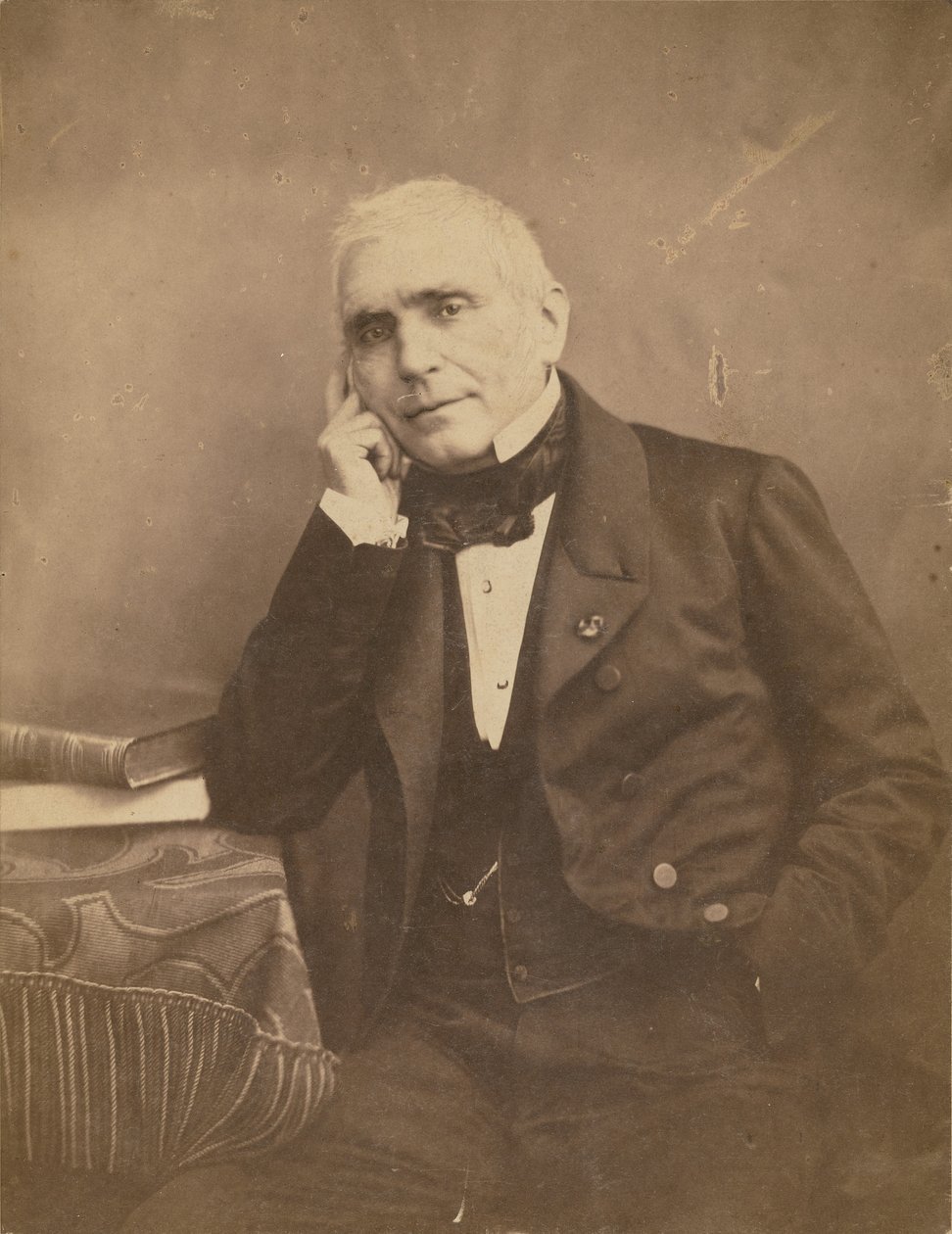 Eugène Scribe by Nadar [Gaspard Félix Tournachon]
