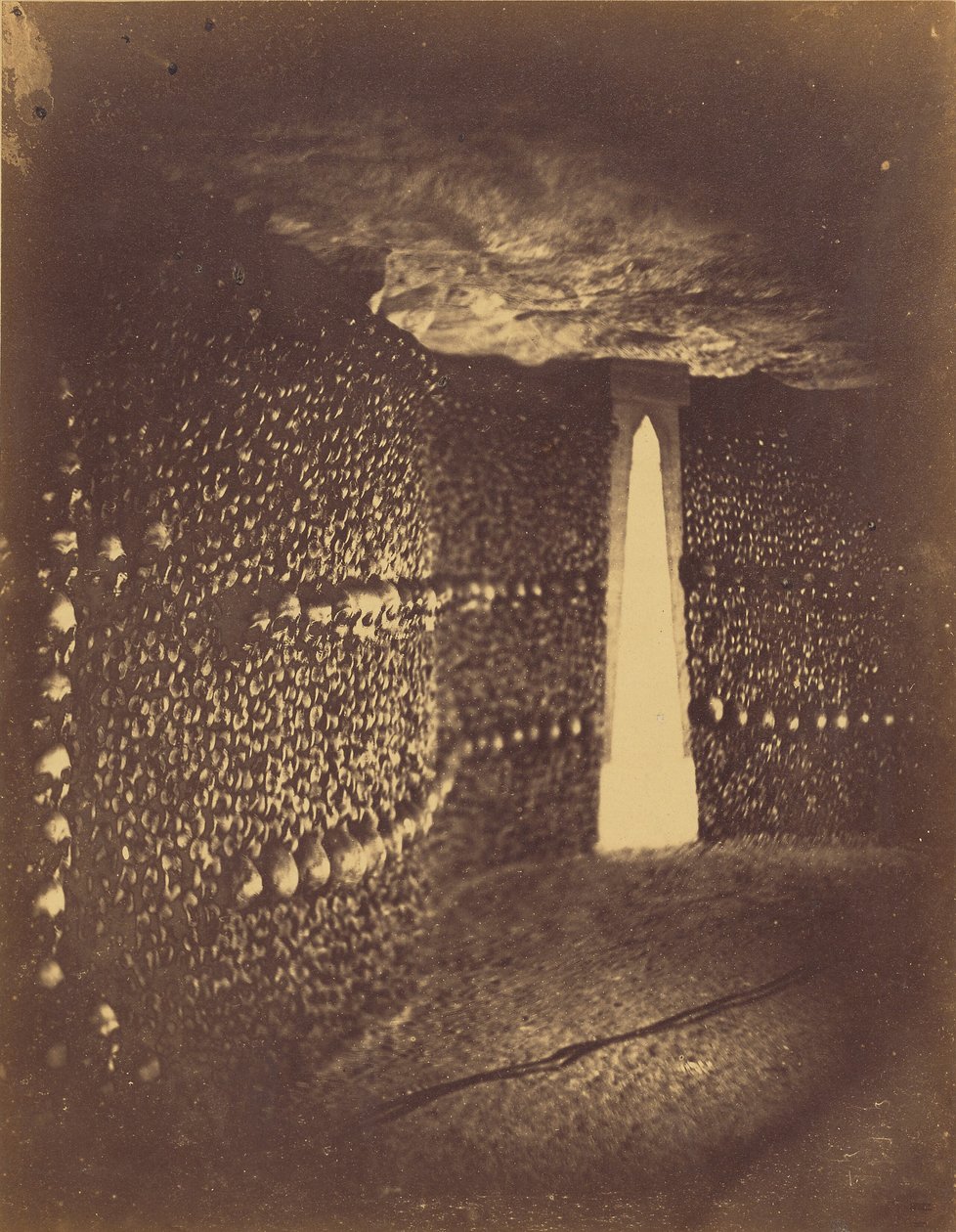 Light and Curve by Nadar [Gaspard Félix Tournachon]
