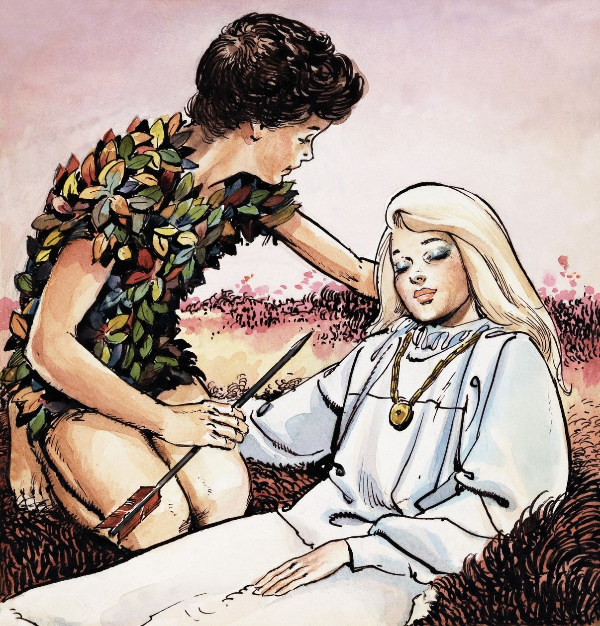 Peter Pan and Wendy by Nadir Quinto