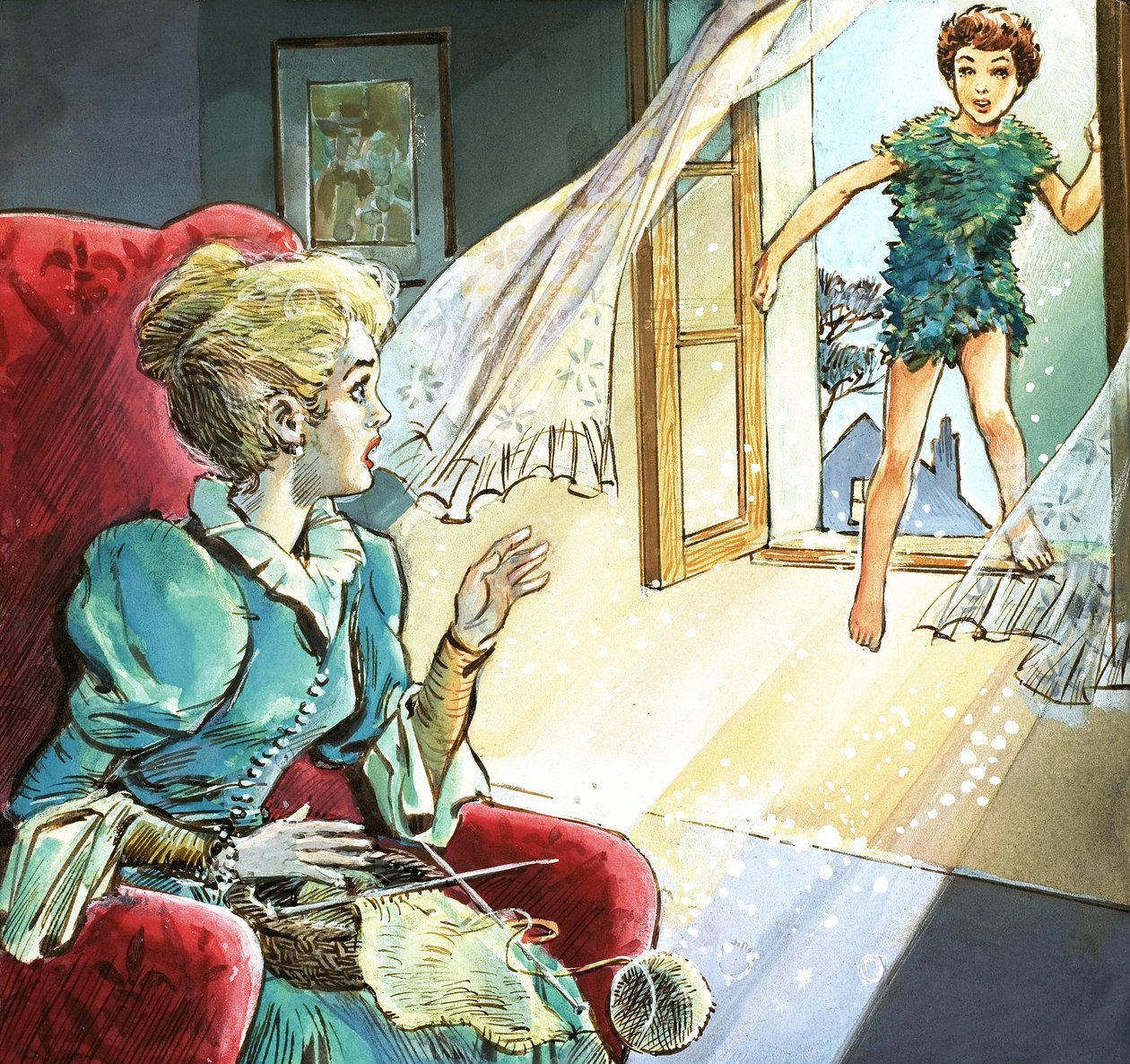 Peter Pan and Wendy by Nadir Quinto
