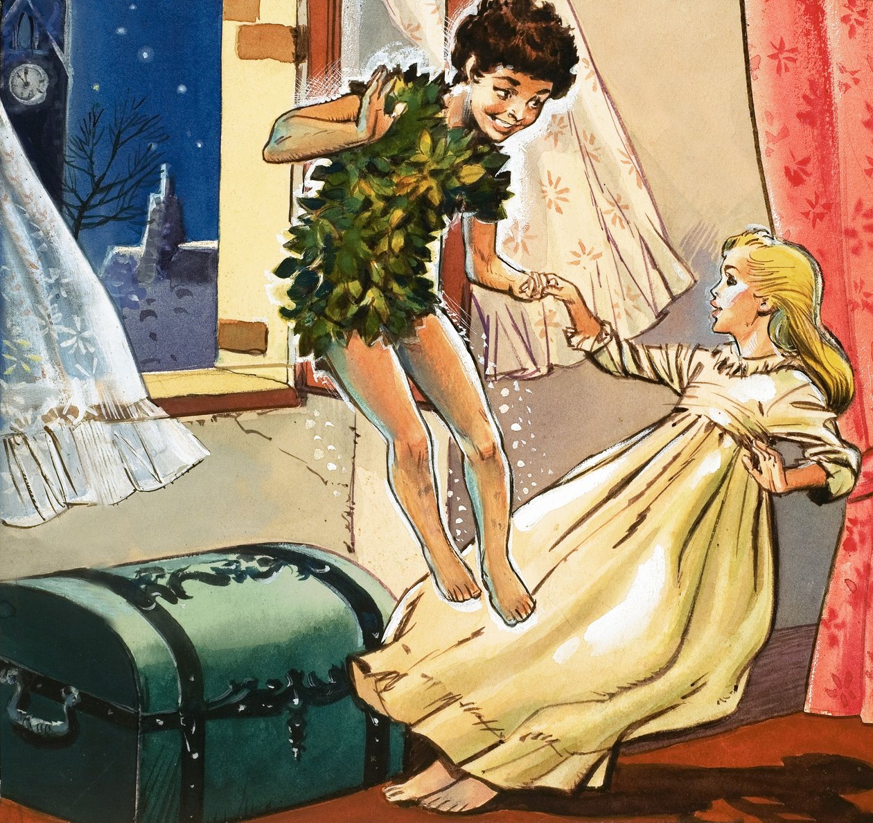 Peter Pan and Wendy by Nadir Quinto