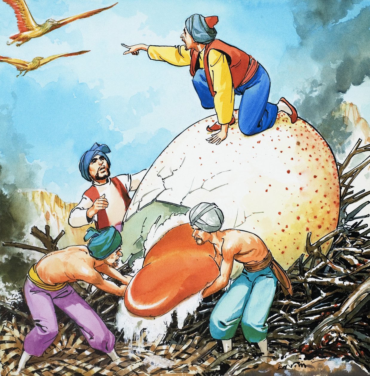 Sinbad the Sailor by Nadir Quinto