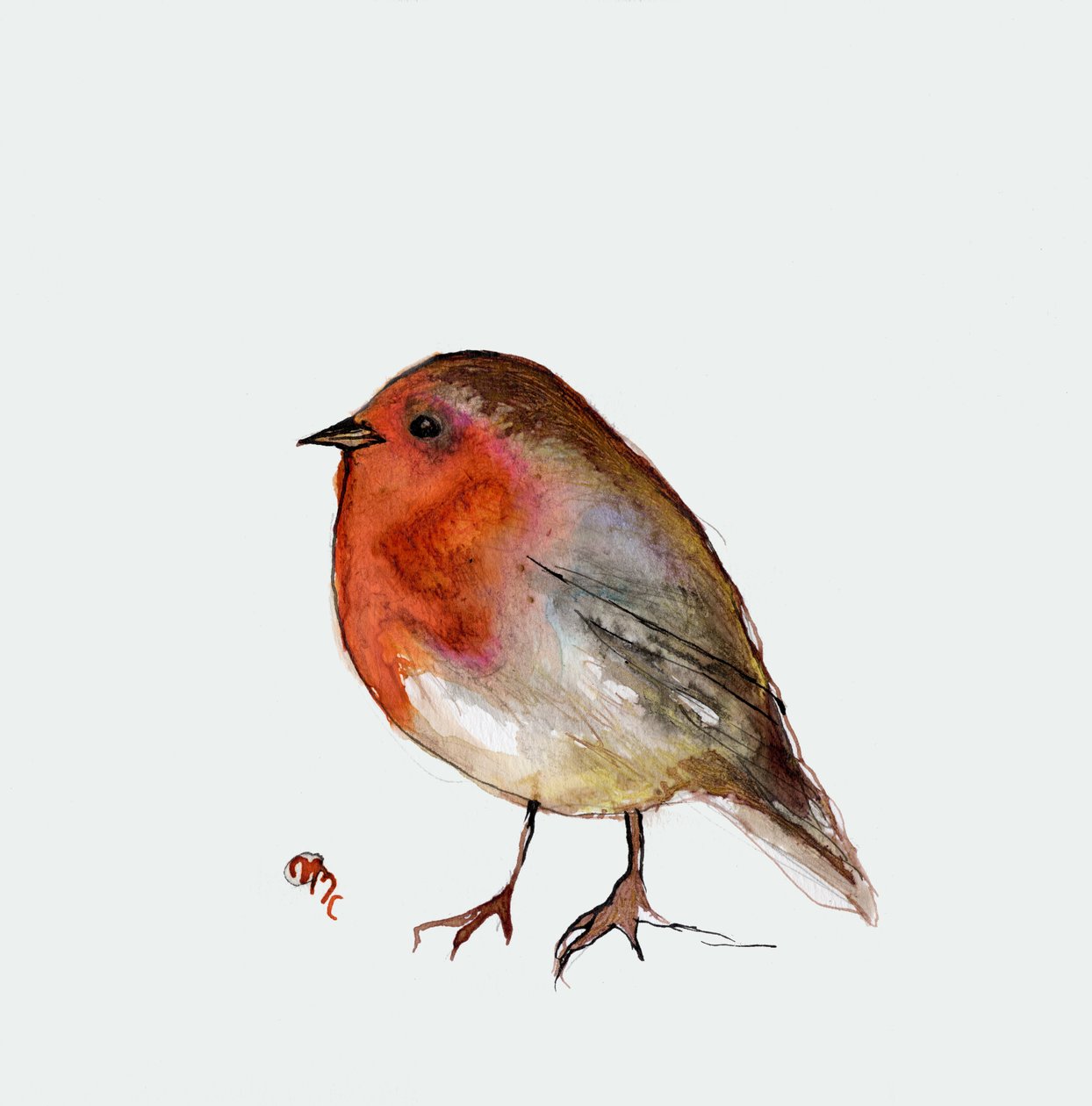 Fat Robin by Nancy Moniz Charalambous