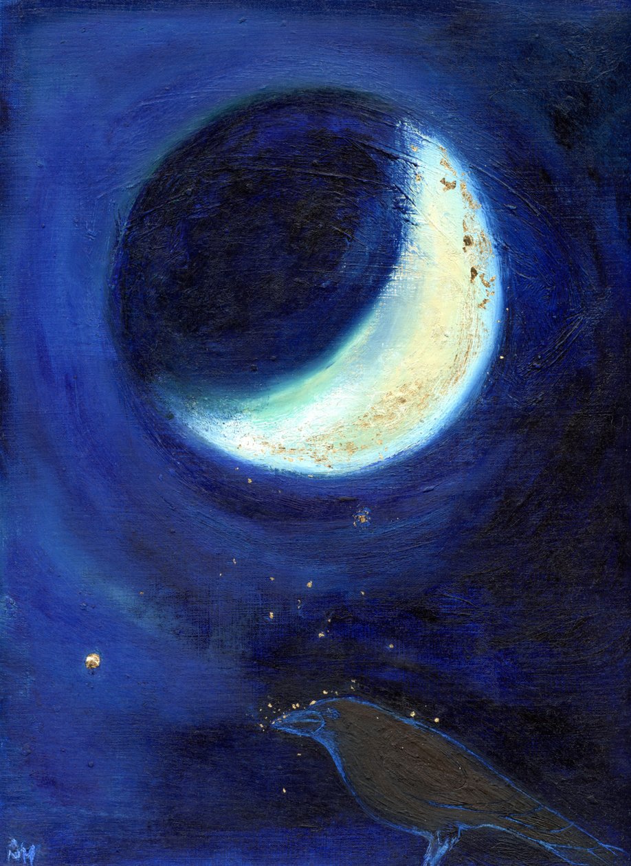 July Moon, 2014 by Nancy Moniz Charalambous