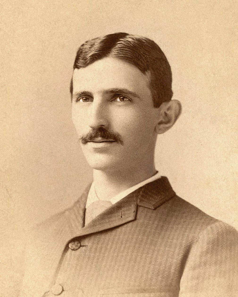 Portrait of Nikola Tesla by Napoleon Sarony