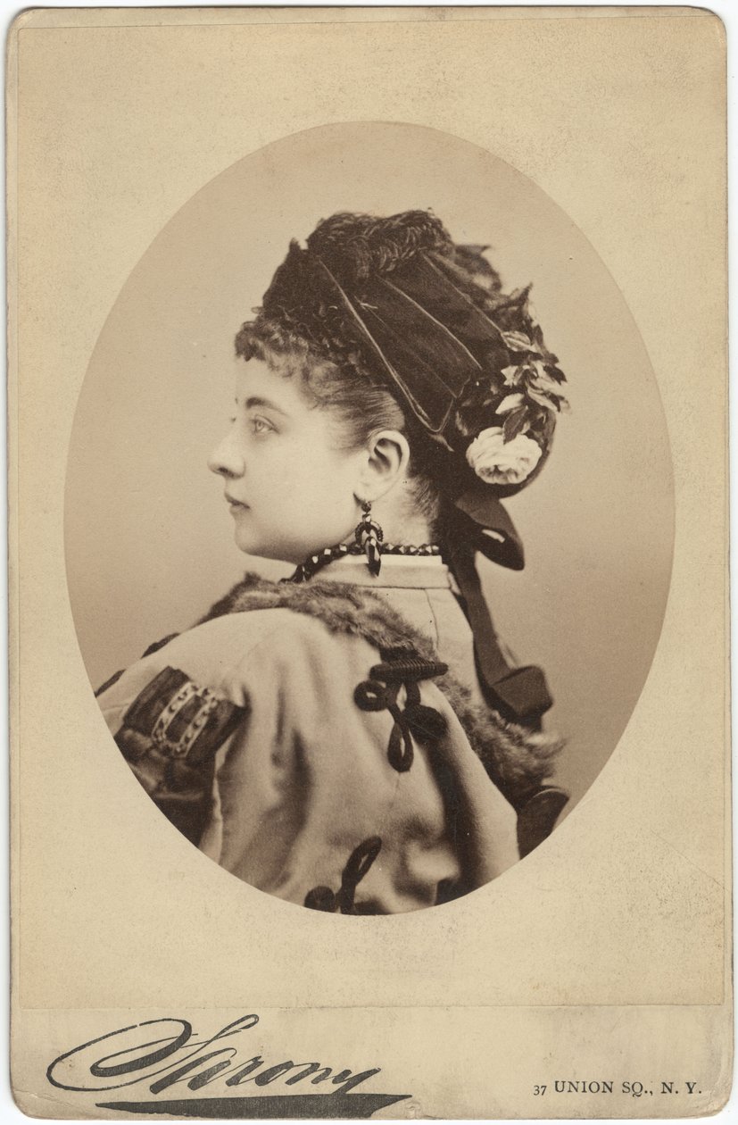 Portrait of Pauline Lucca by Napoleon Sarony