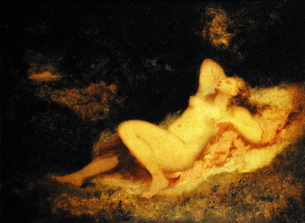 Sleeping Nymph by Narcisse Virgile Diaz de la Peña