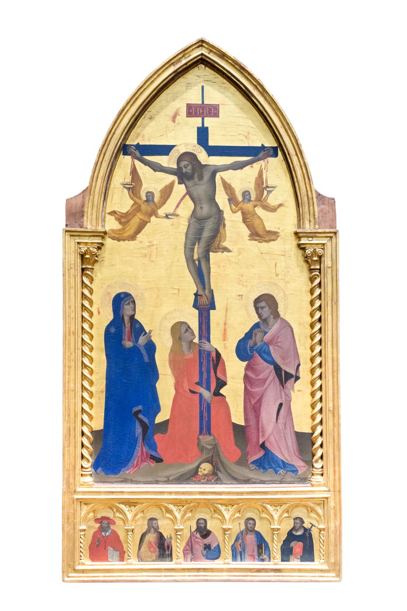 Crucifixion and Saints by Nardo di Cione