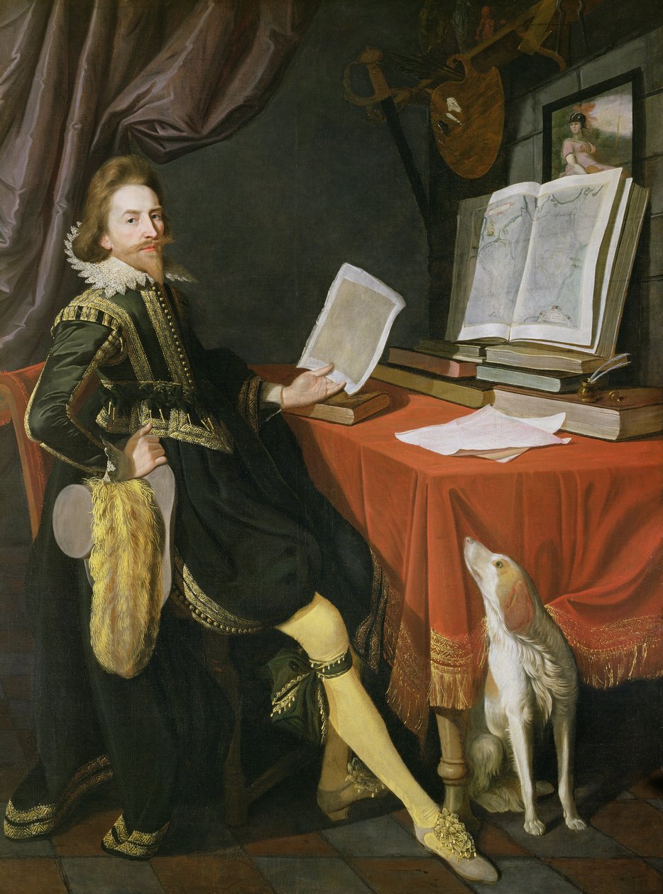 Self Portrait by Nathaniel Bacon