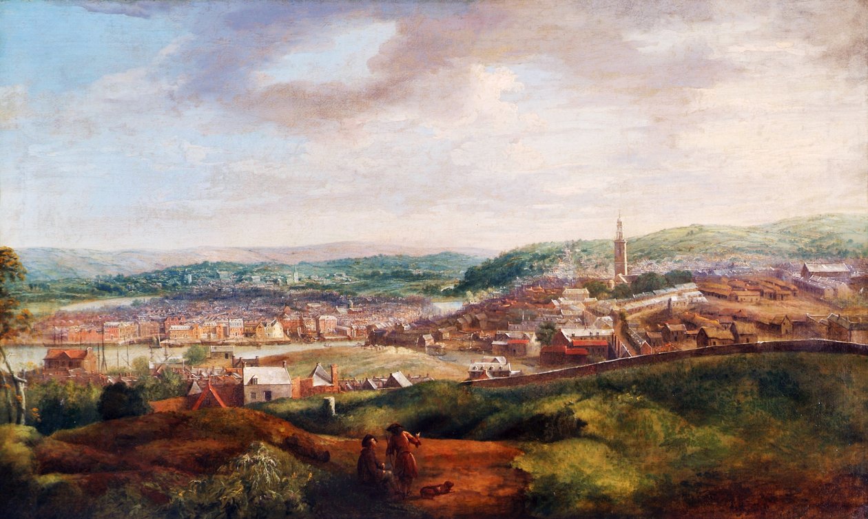 View of Cork, 1780 by Nathaniel Grogan