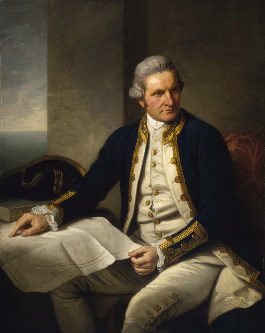 Captain James Cook by Nathaniel Dance Holland