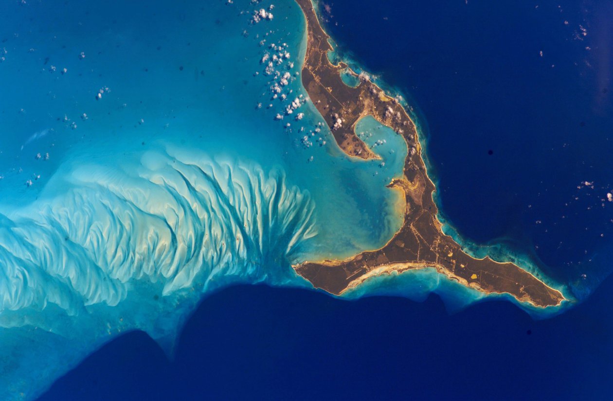 Eleuthera Island, Bahamas by National Aeronautics and Space Administration National Aeronautics and Space Administration