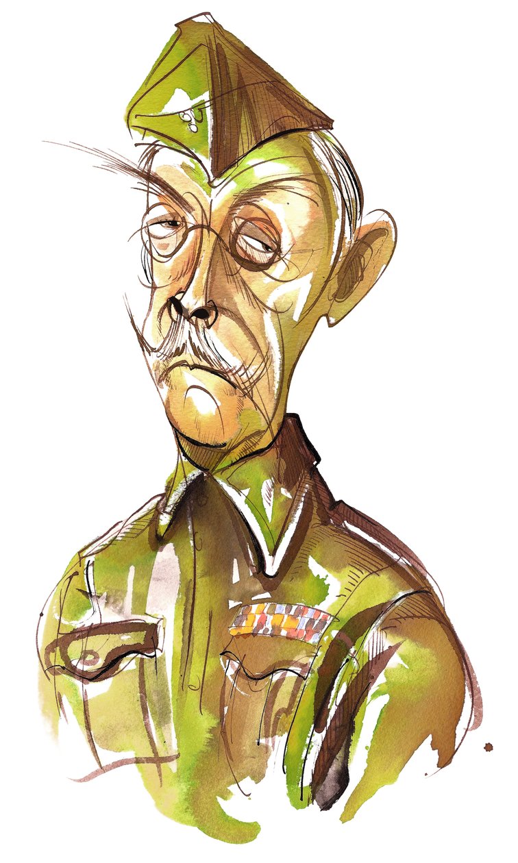 Clive Dunn as Lance-Corporal Jack Jones in Dad