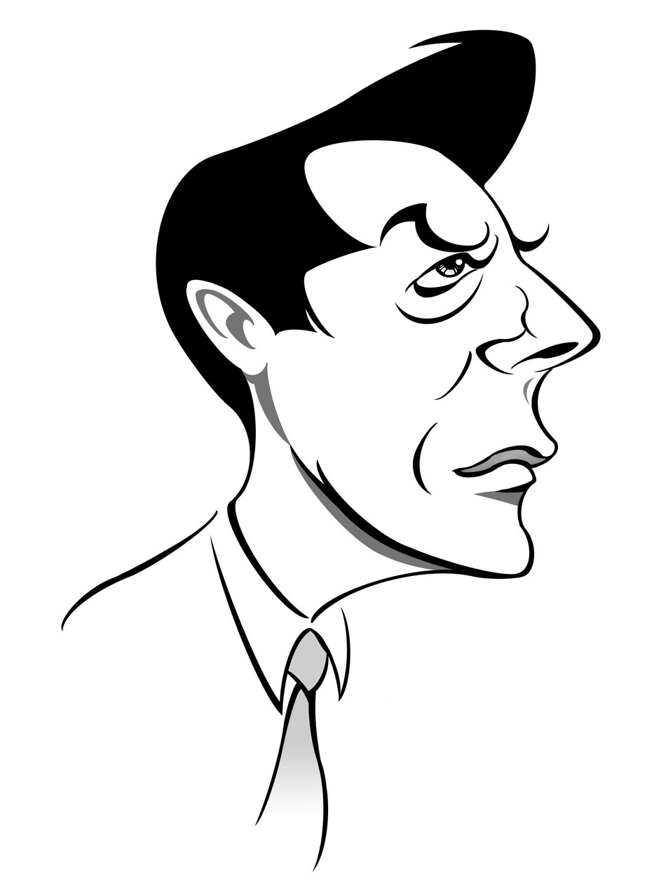 Dirk Bogarde, English actor and writer by Neale Osborne