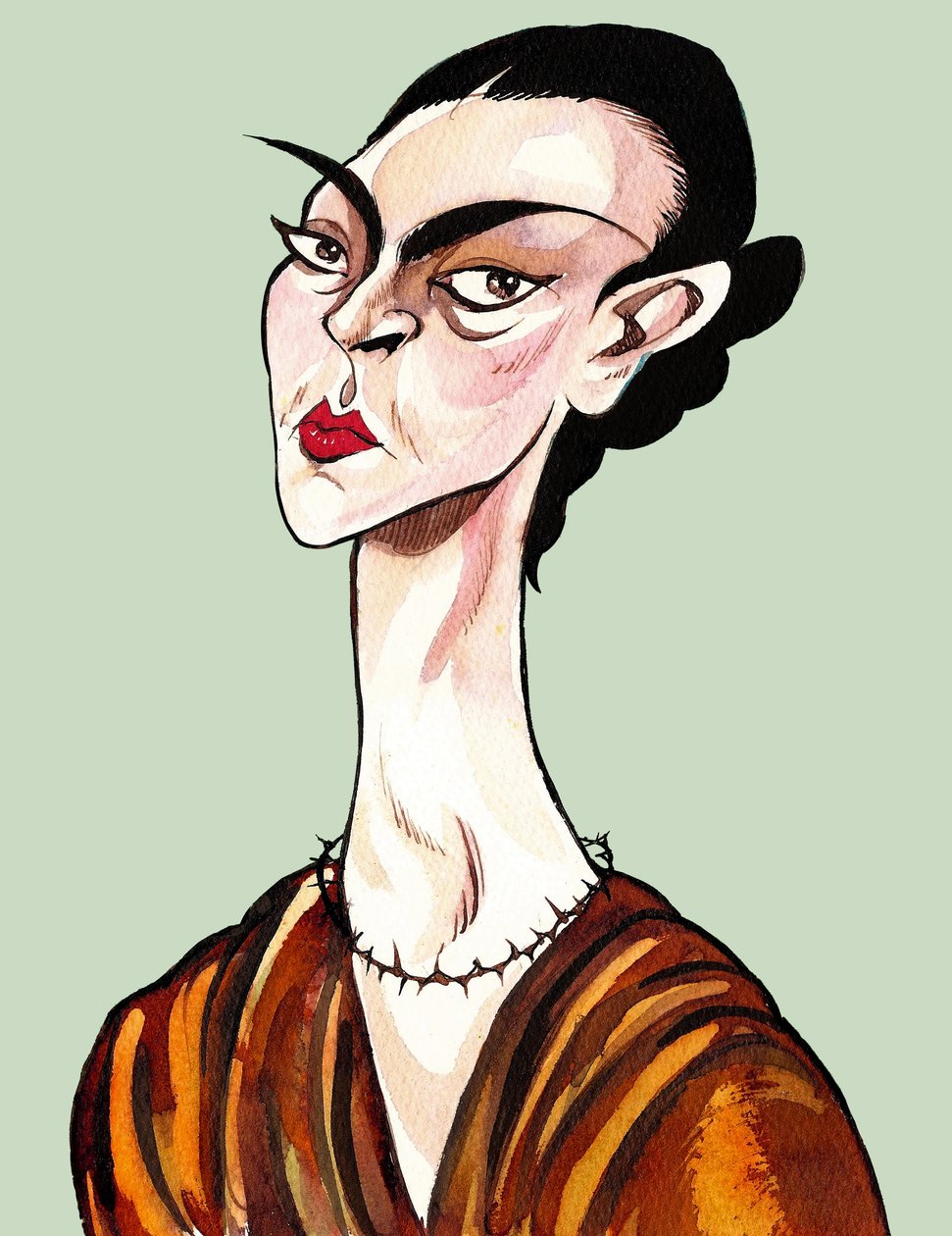 Frida Kahlo by Neale Osborne