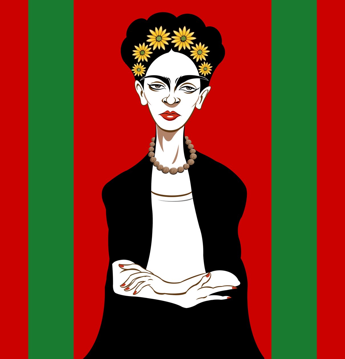 Frida Kahlo by Neale Osborne