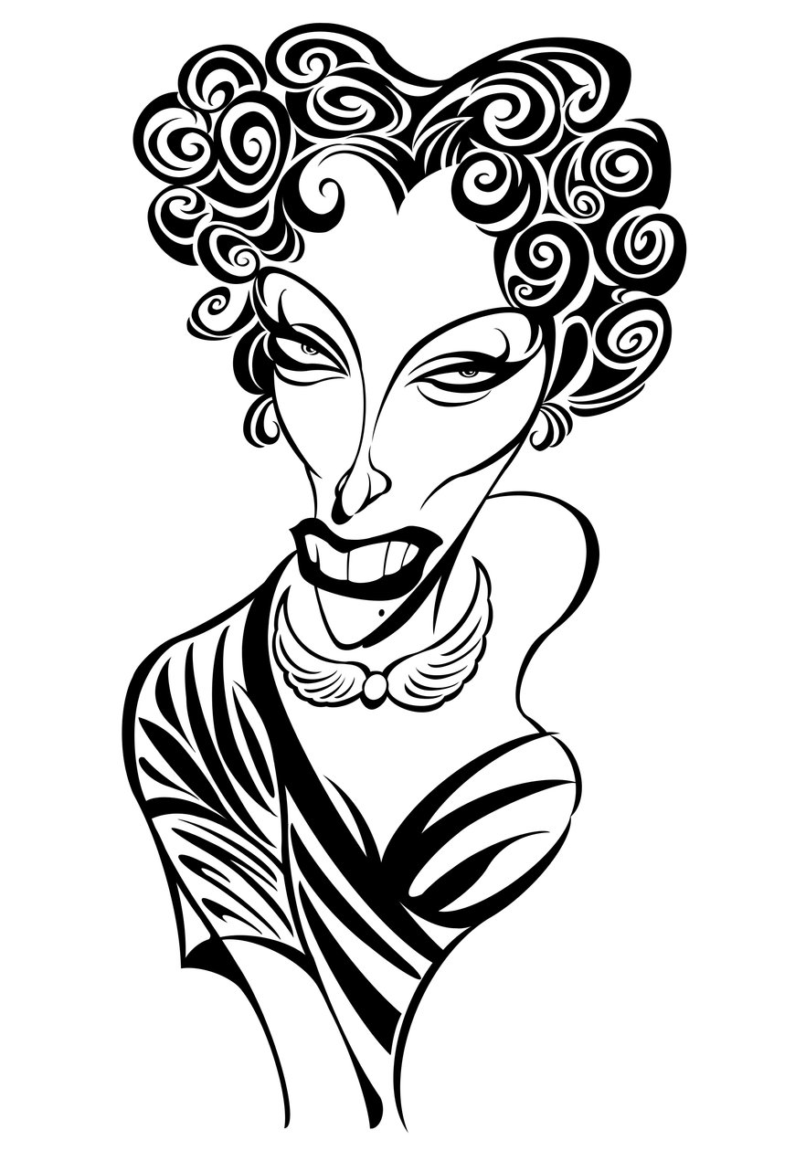 Gloria Swanson by Neale Osborne