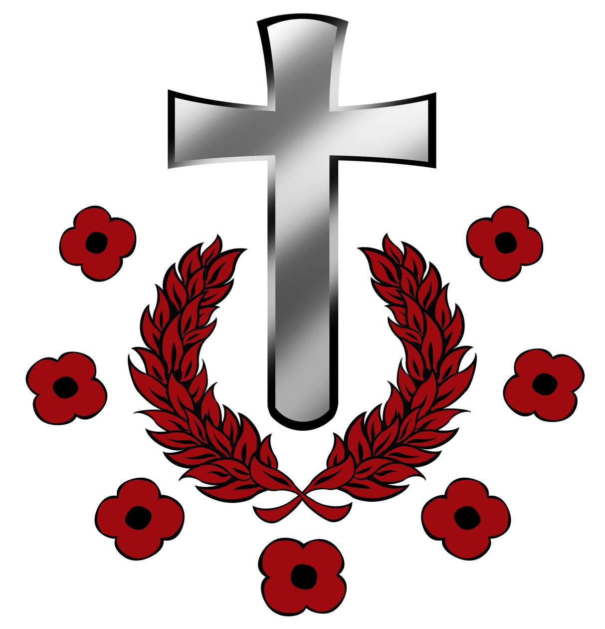 Memorial of graves on cemeteries in France and Belgium from World War One by Neale Osborne