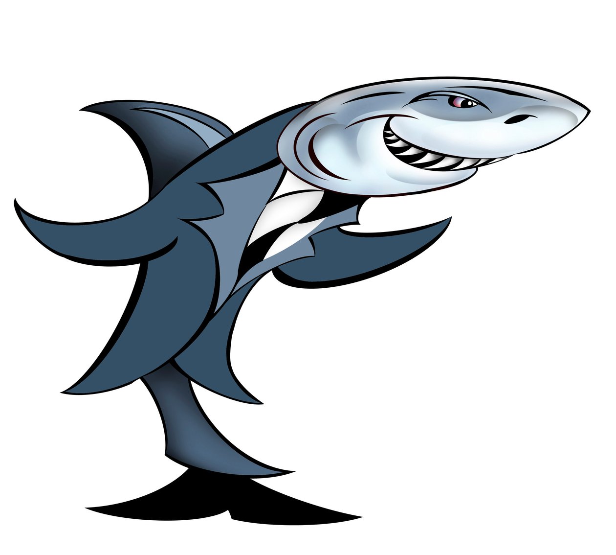 Shark in a suit - allegory by Neale Osborne