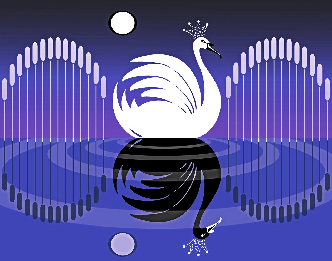 Swan Lake II by Neale Osborne