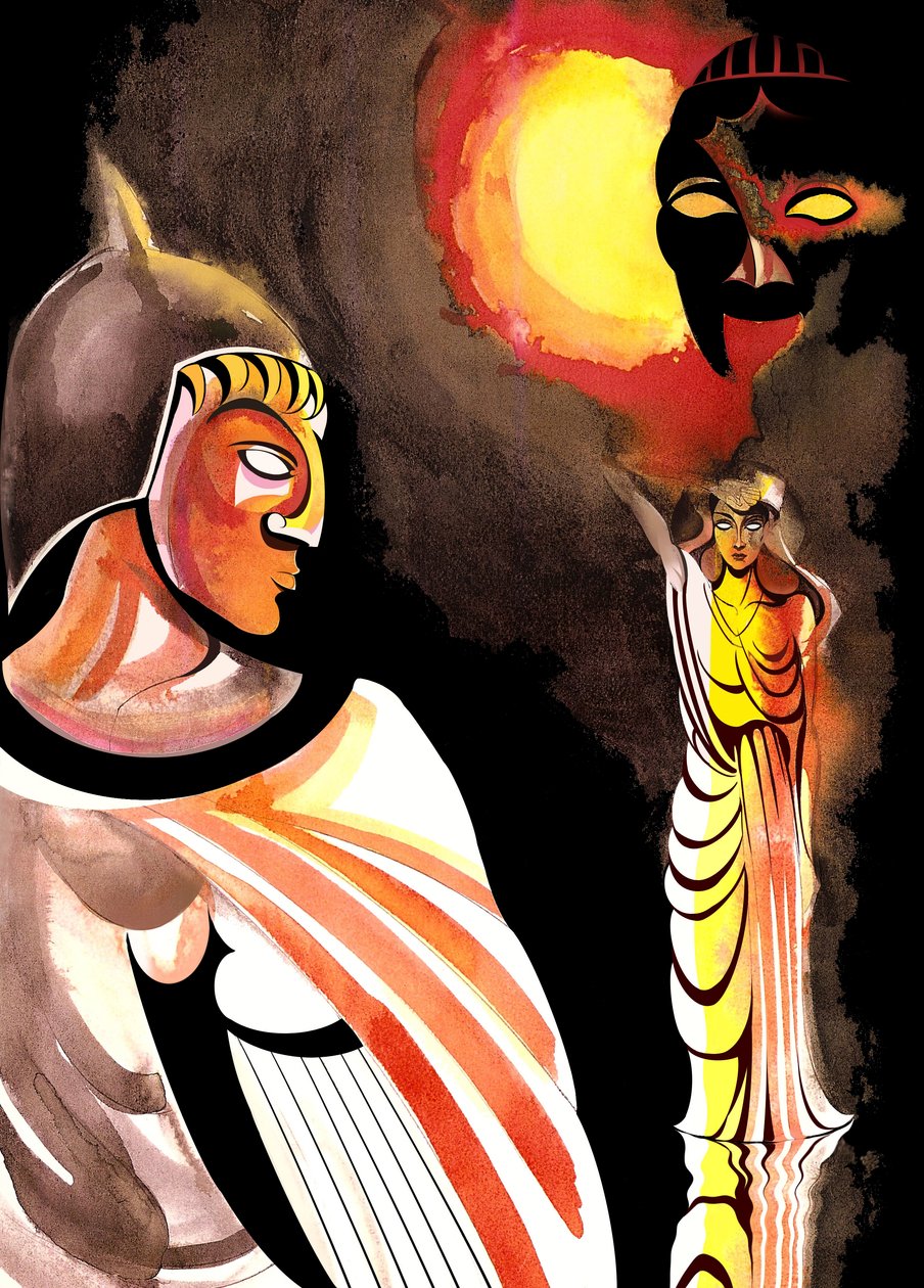 The Mask of Orpheus - opera by Harrison Birtwistle by Neale Osborne