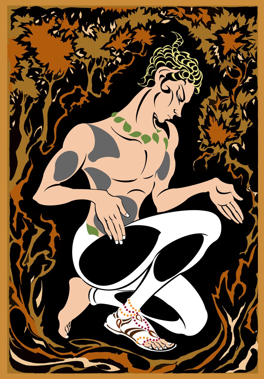Vaslav Nijinsky as the Faun in L