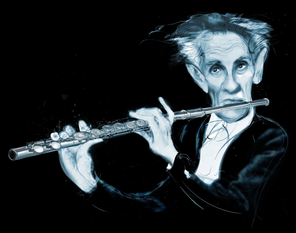 Marcel Moyse by Neale Osborne