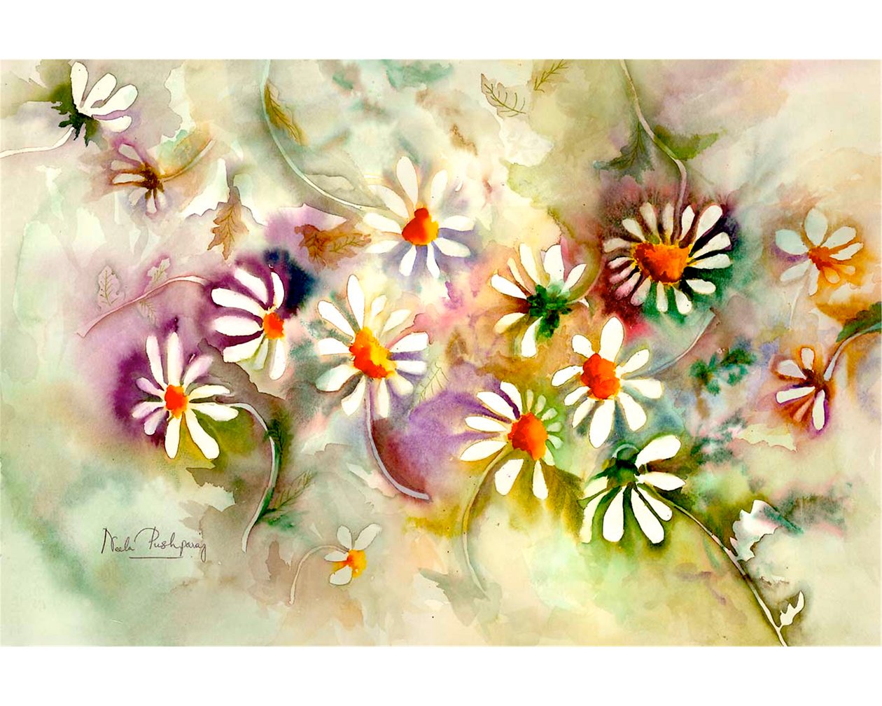 Dance of the Daisies by Neela Pushparaj