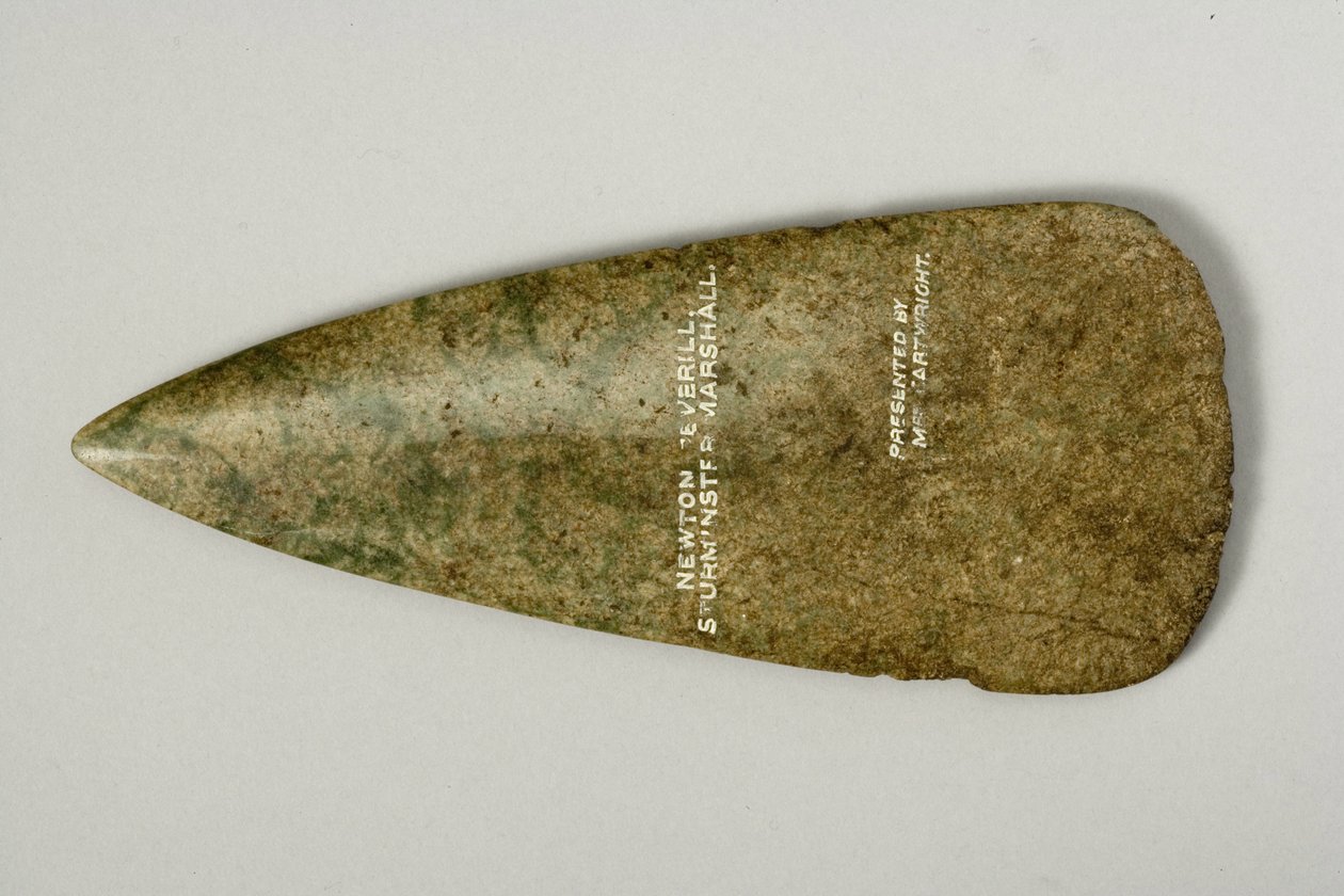 Axe head by Neolithic