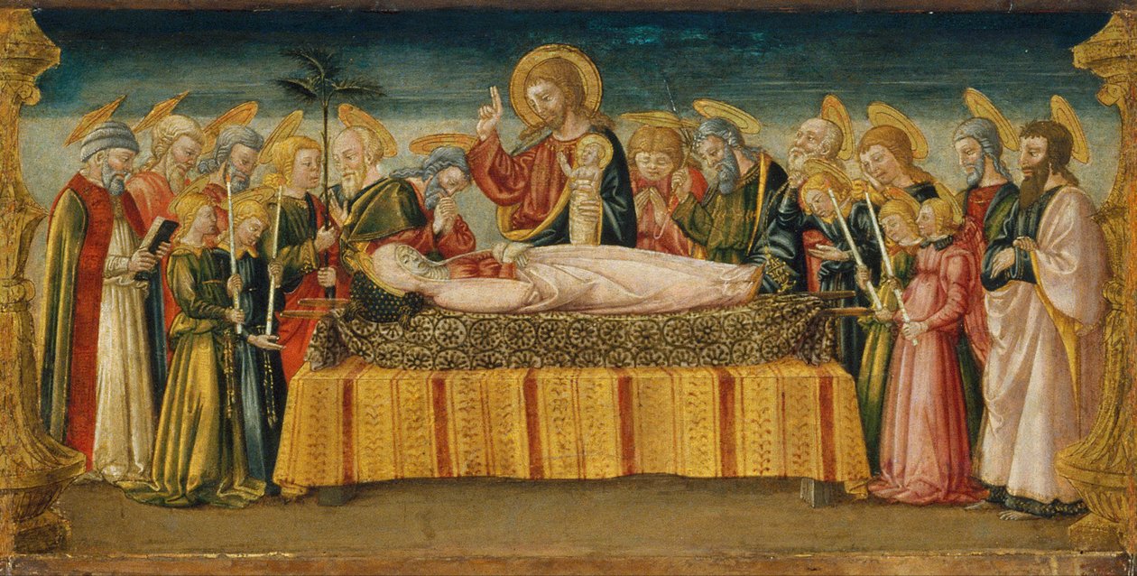 The Dormition of the Virgin by Neri di Bicci