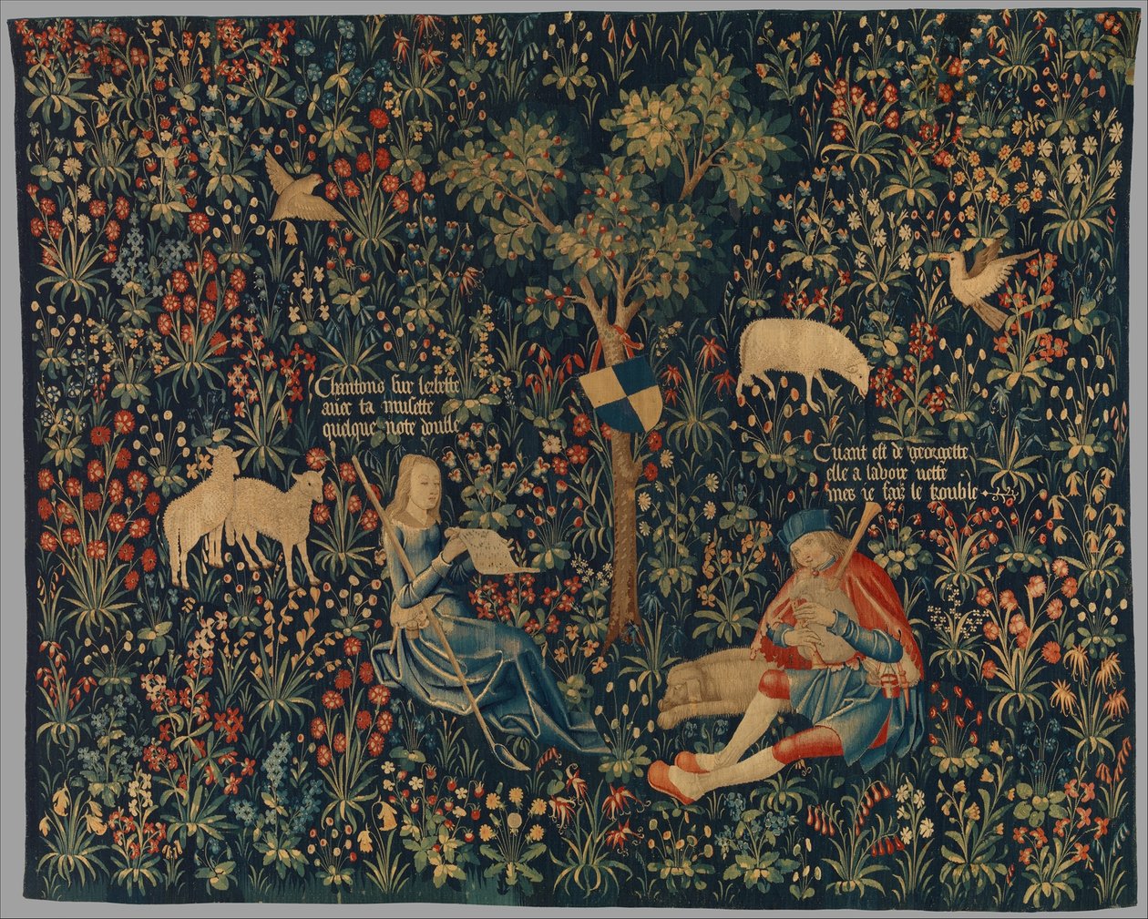 Shepherd and Shepherdess Making Music, c.1500-30 by Netherlandish School