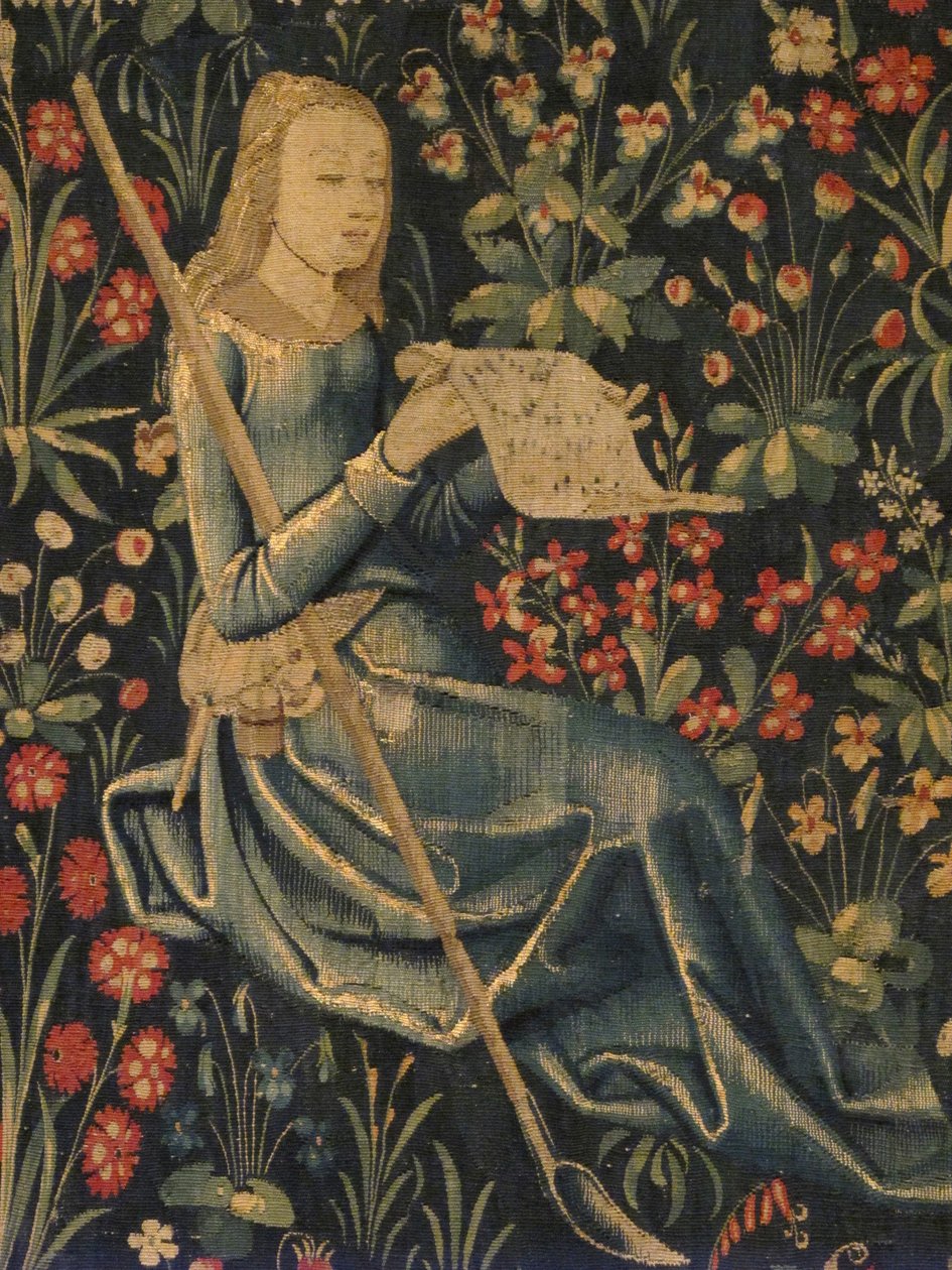 Shepherdess Singing, c.1500-30 by Netherlandish School