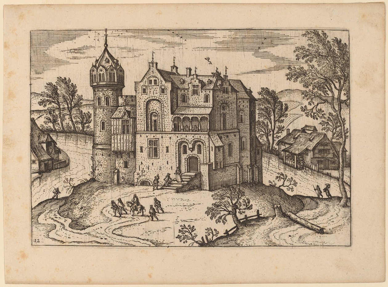 Castle by a River by Netherlandish 16th Century