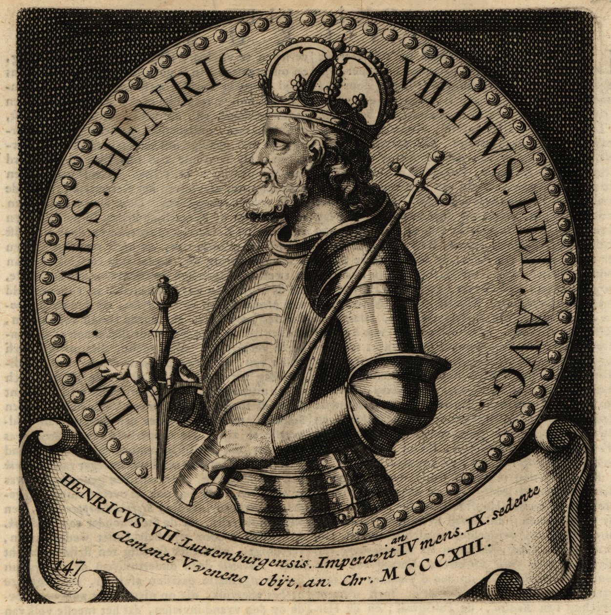 Holy Roman Emperor Henry VII by Netherlandish School