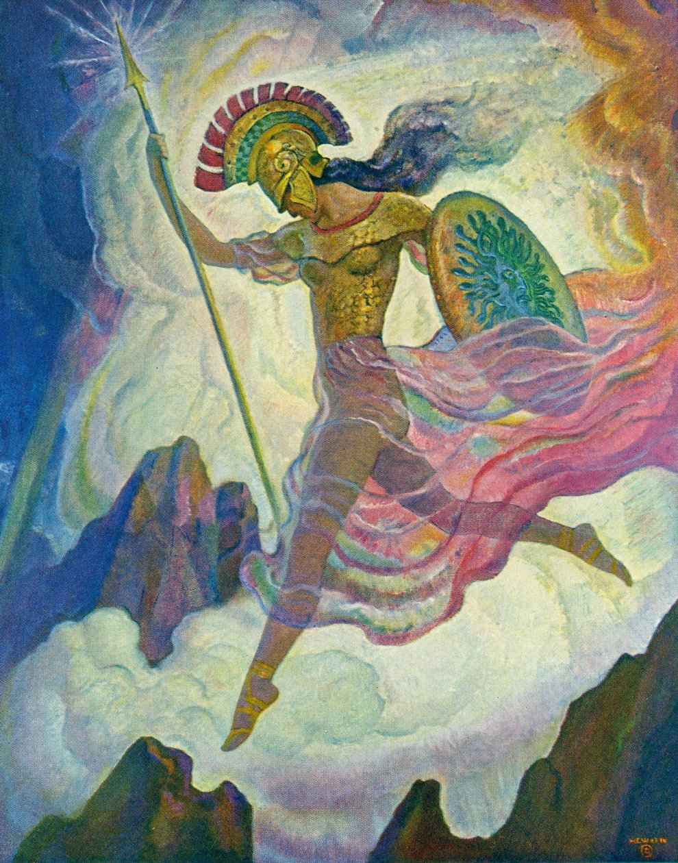 Athena by Newell Convers Wyeth