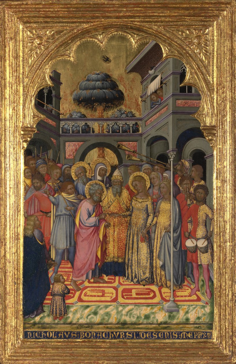 Marriage of the Virgin by Niccolo di Buonaccorso