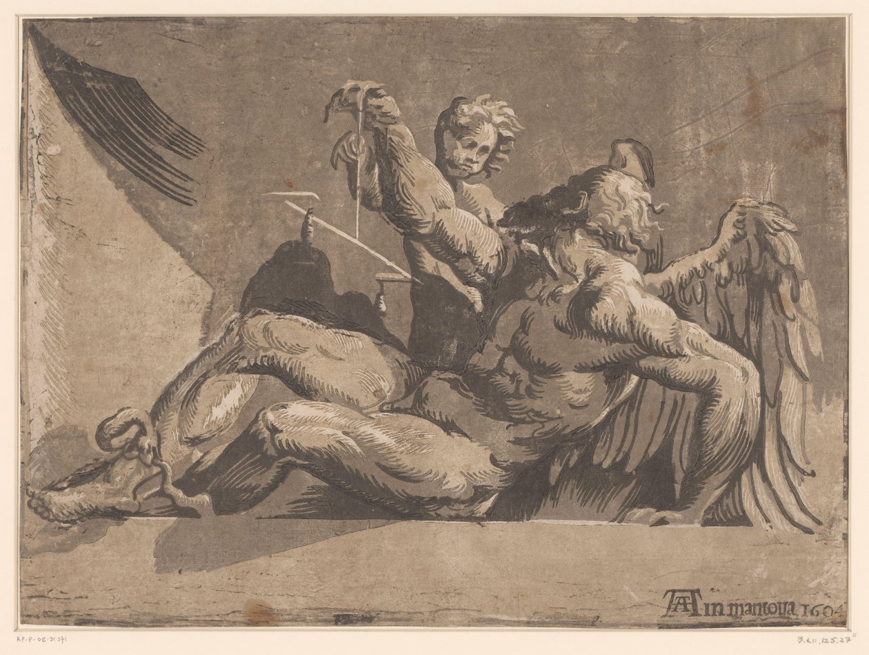 Saturn by Niccolò Vicentino (attributed to)