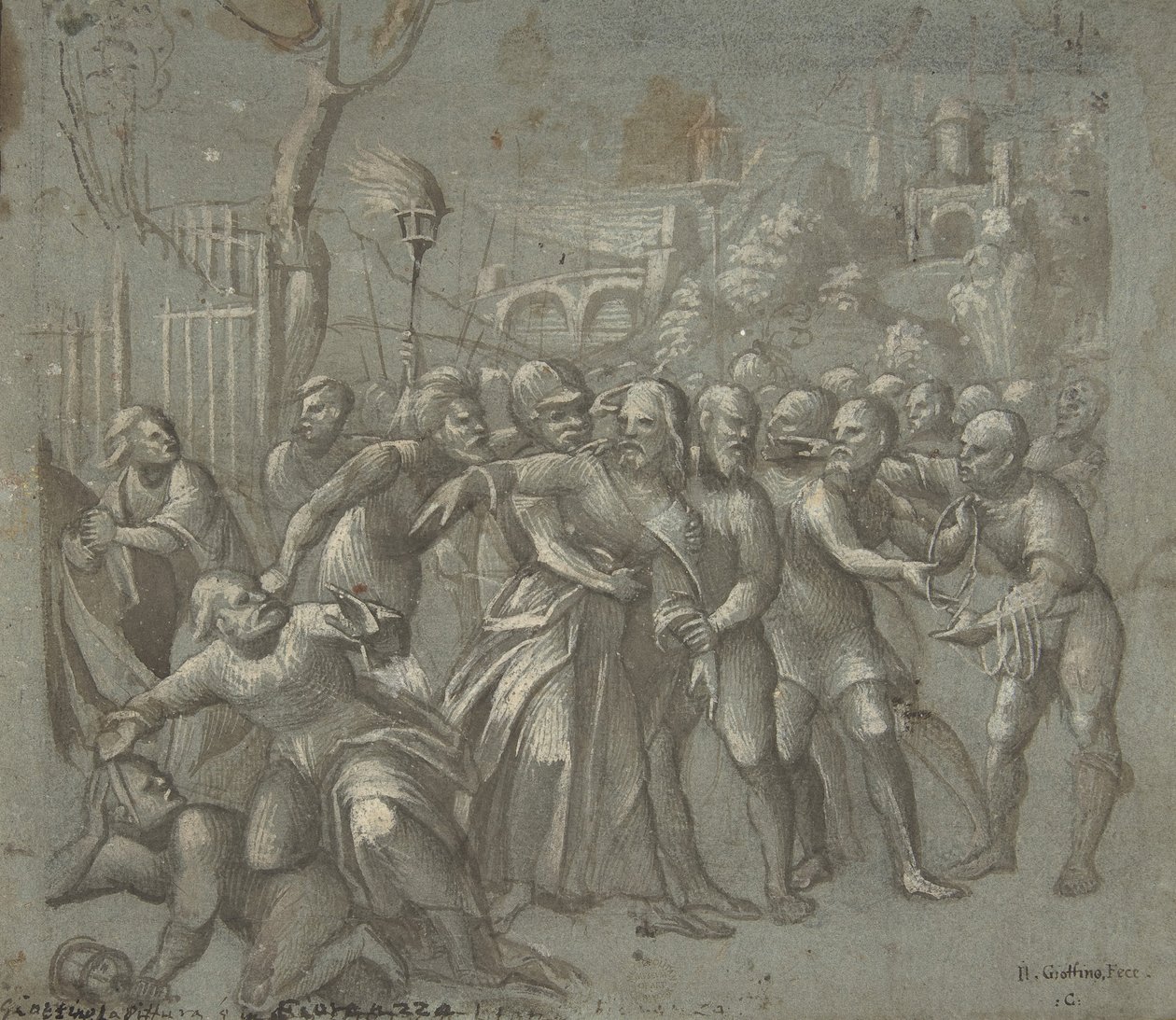 The Arrest of Christ by Niccolo Giolfino