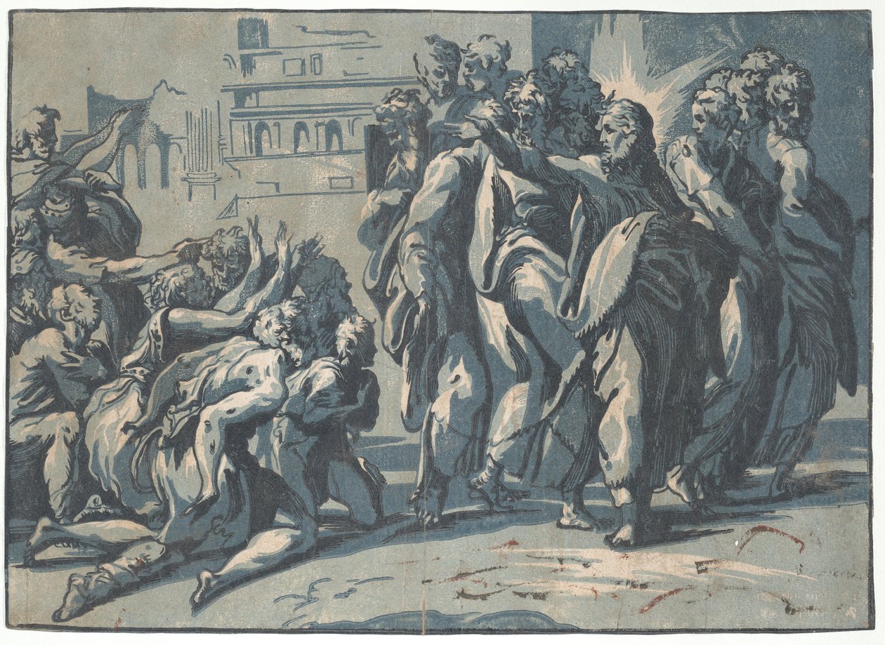 Christ Healing the Lepers by Niccolo Vicentino