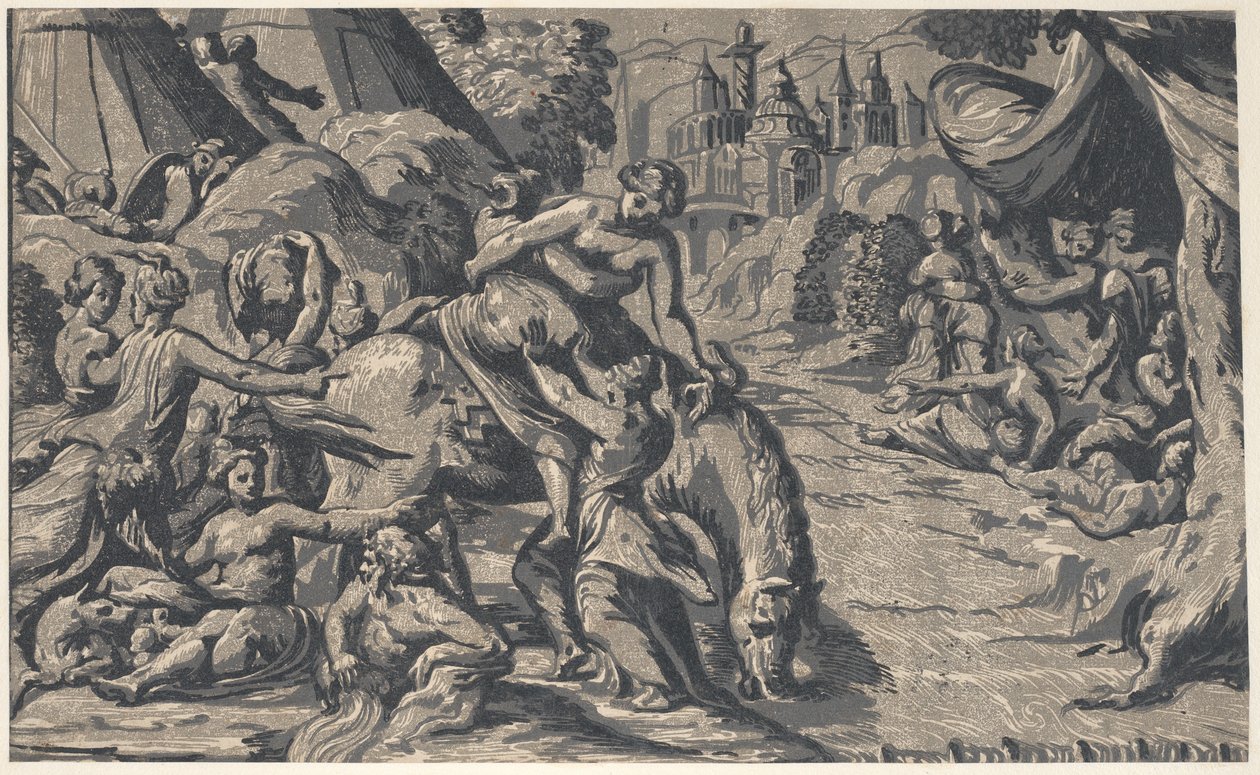 The Escape of Cloelia by Niccolo Vicentino